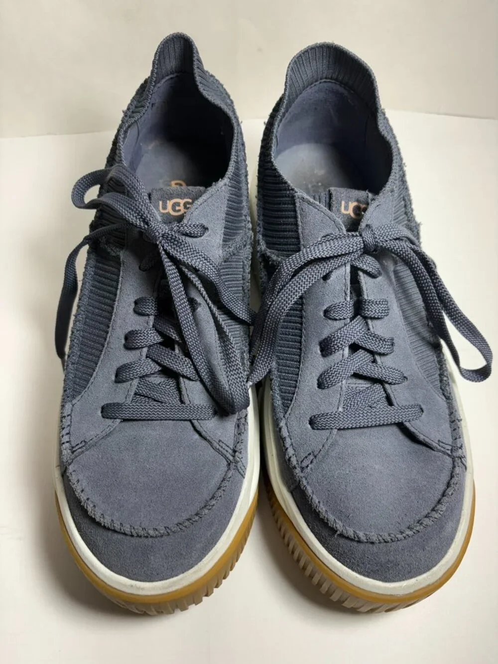 Ugg EZ Duzzit Platform Sneaker – Blue – Size 8.5 - Picture 9 of 16